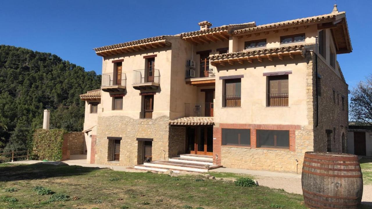 Masia Mas De La Creu Вальдерробрес Экстерьер фото